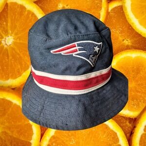 47 Brand Patriots Bucket‎ Hat NFL Baseball Cap Red White Blue One Size